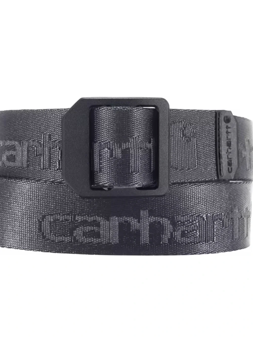 Carhartt nylon webbing ladder lock belt black heavy duty workwear sz XL new mens